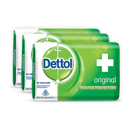 Dettol Soap Original Pack Of 3